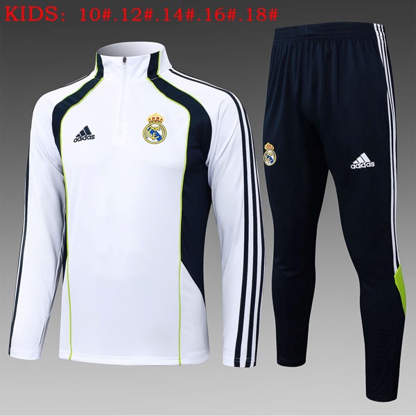 Enfant Sweatshirt Real Madrid 2025-26 Blanc 4